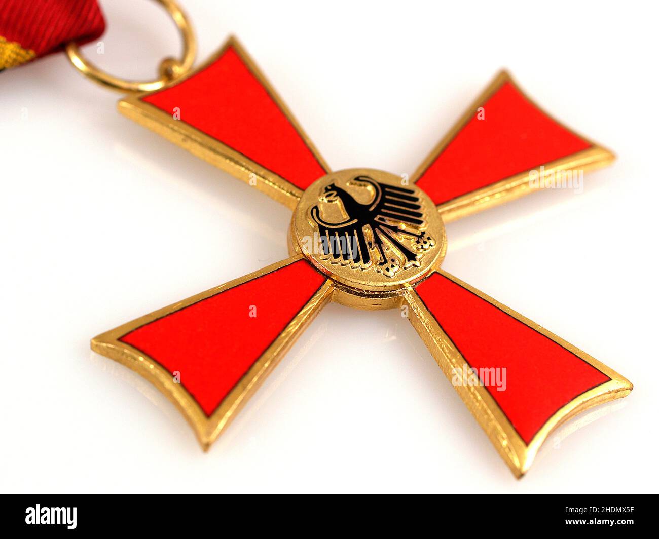 medal, federal cross of merit, cross of merit with ribbon  , medals, federal cross of merits, cross of merit with ribbon  s Stock Photo