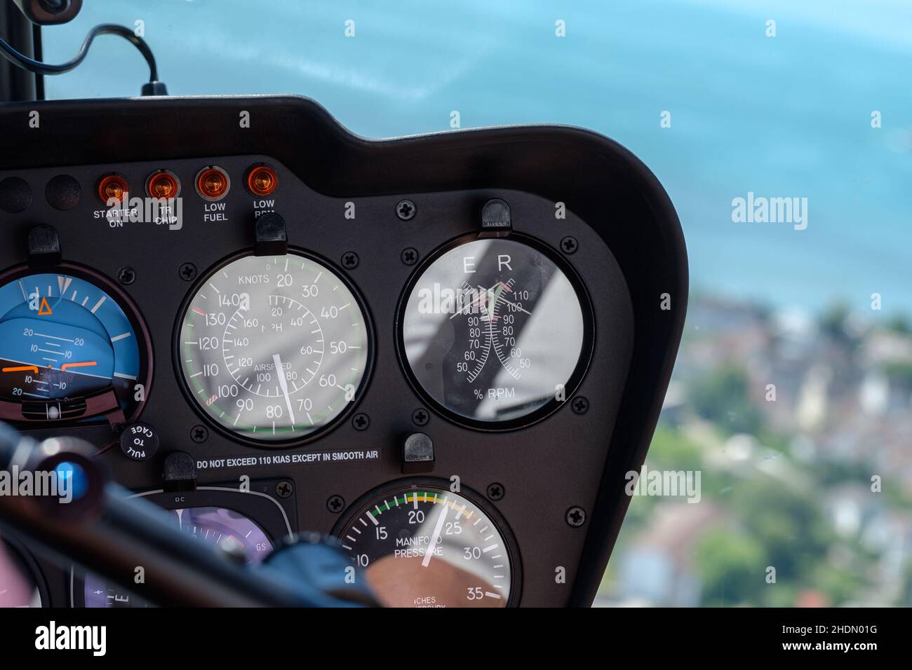 flying, helicopter, cockpit, valve, gauge, fly, to fly, helicopters, cockpits, valves, gauges Stock Photo