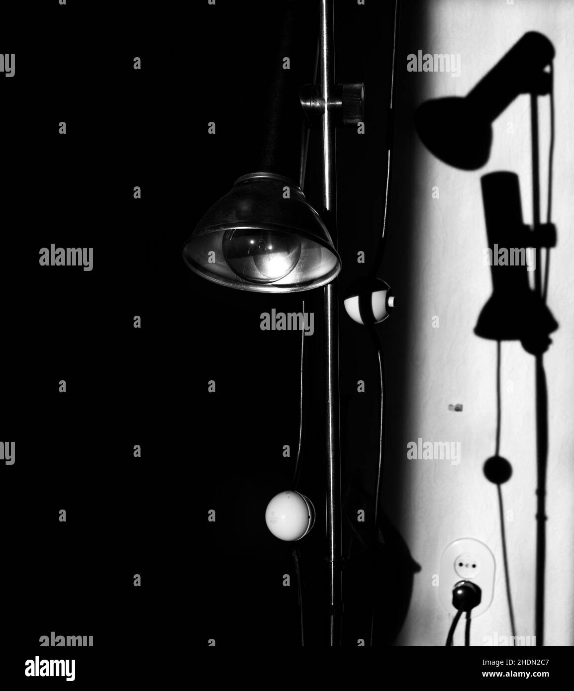 retro, floor lamp, old fashioned, retro style, floor lamps Stock Photo - Alamy
