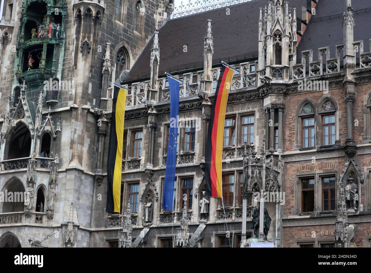 munich, new town hall, munichs, new town halls Stock Photo Alamy