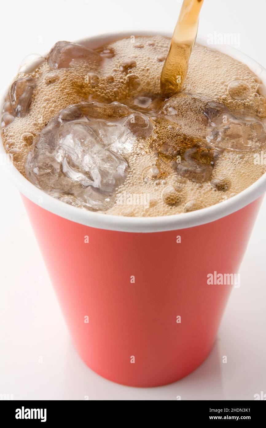 pouring, cola, soft drink, colas, soda, soft drinks Stock Photo - Alamy