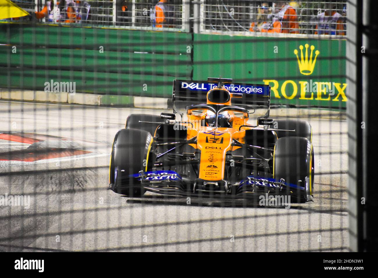 Carlos Sainz - Singapore F1 2019 Stock Photo - Alamy