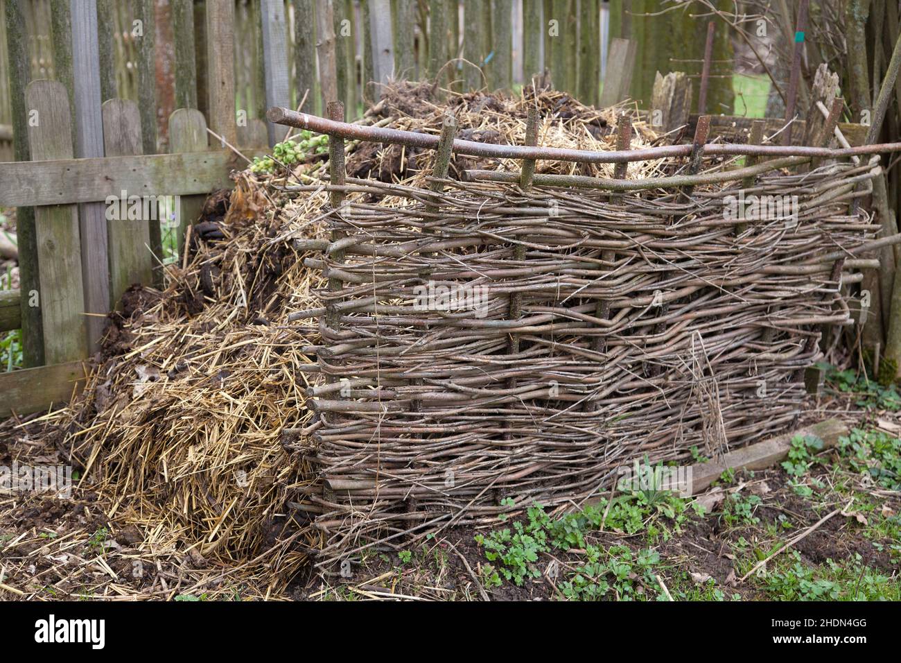 compost, compost heap, composts, compost heaps Stock Photo Alamy