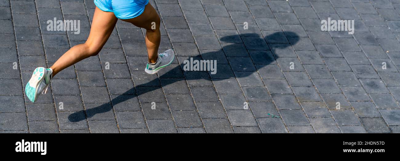 shadow, sportswoman, woman runner, shadows, athlete, athletes