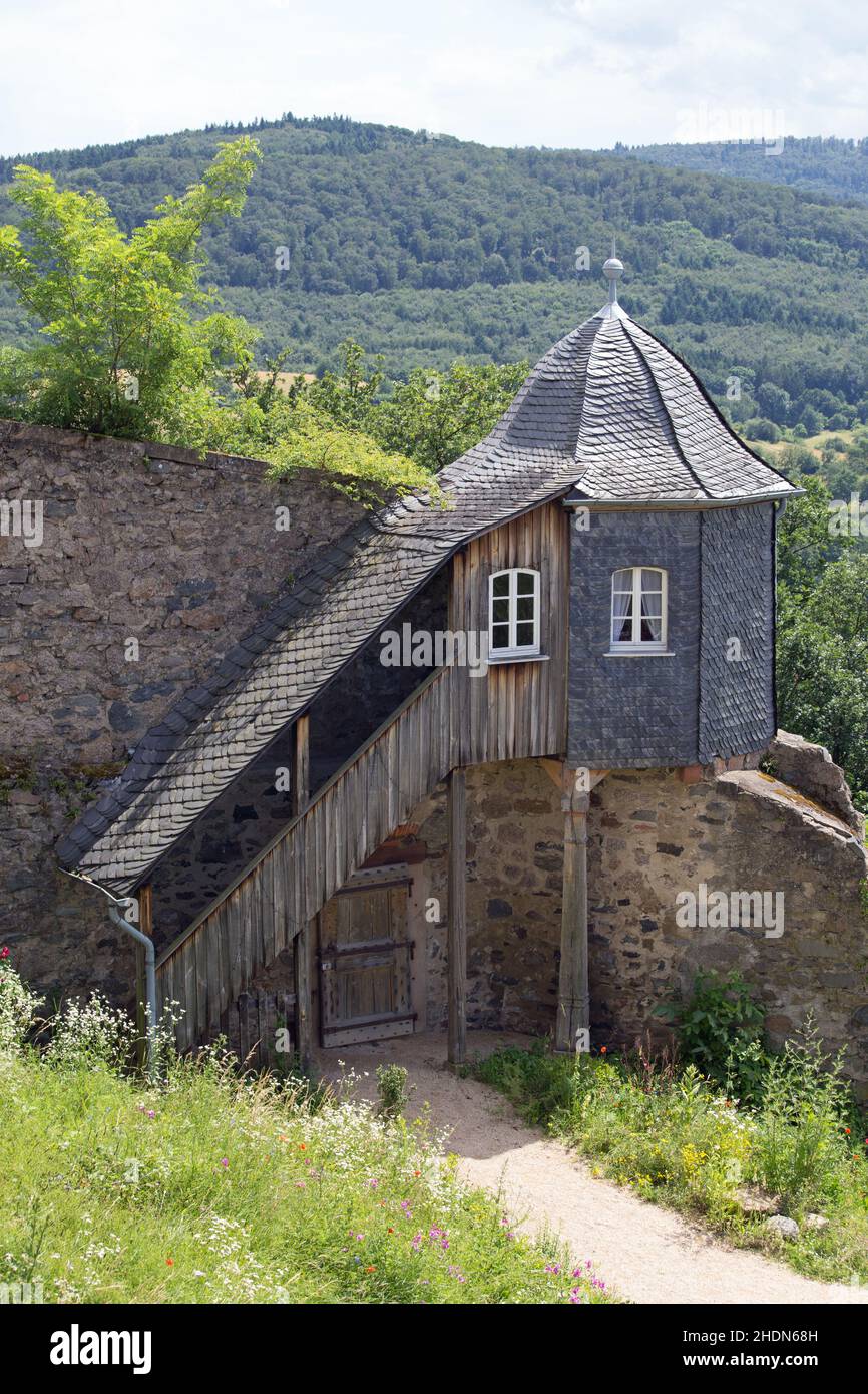 castle lichtenberg Stock Photo