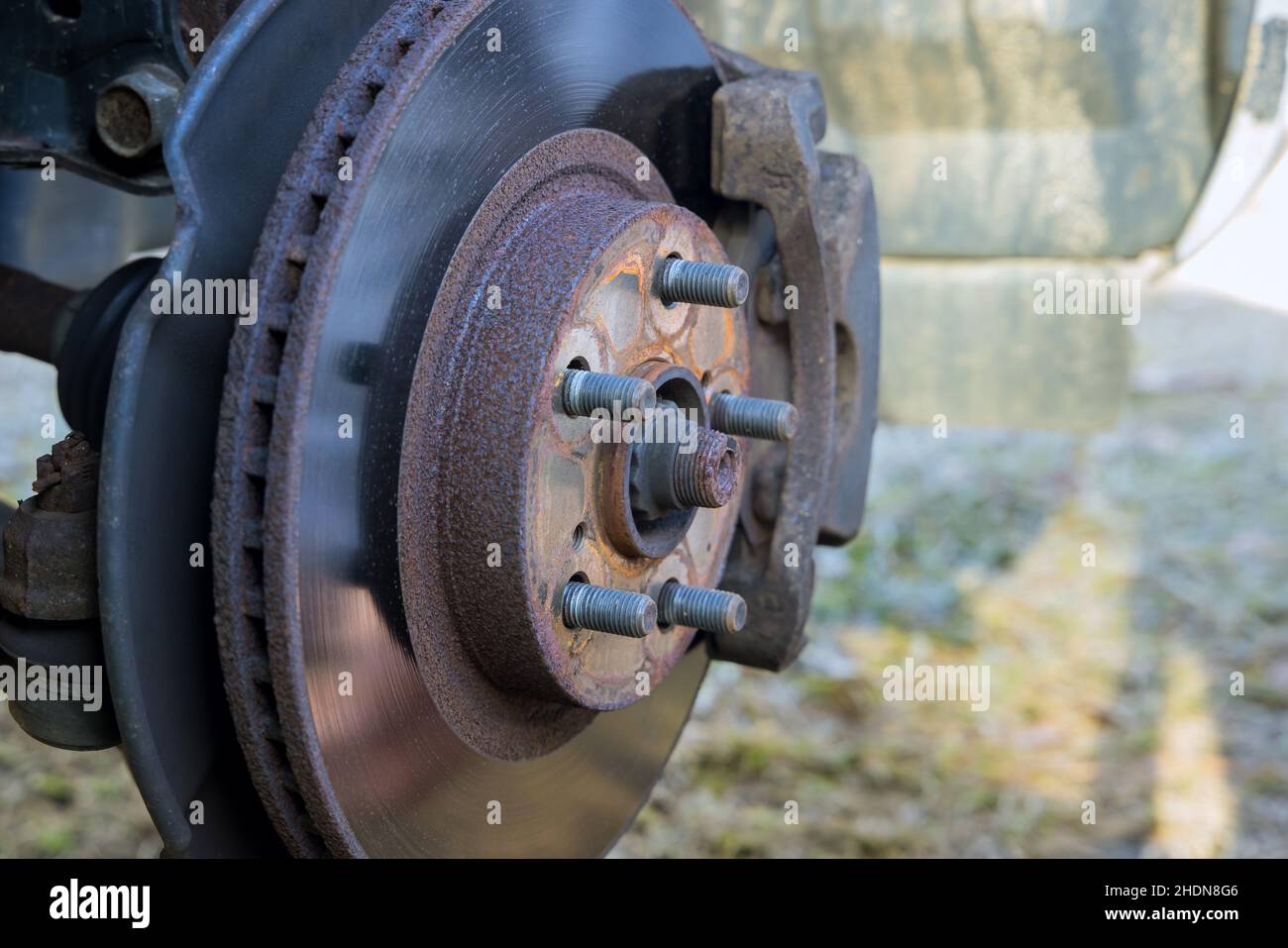 Replacing brake disc safety driving replacement easy installation Stock