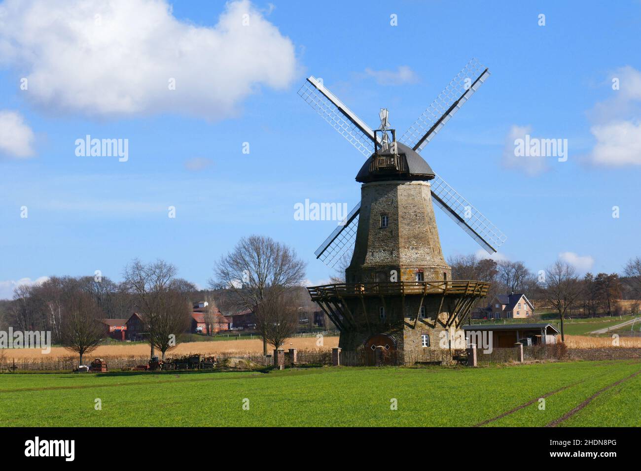 selings windmill Stock Photo