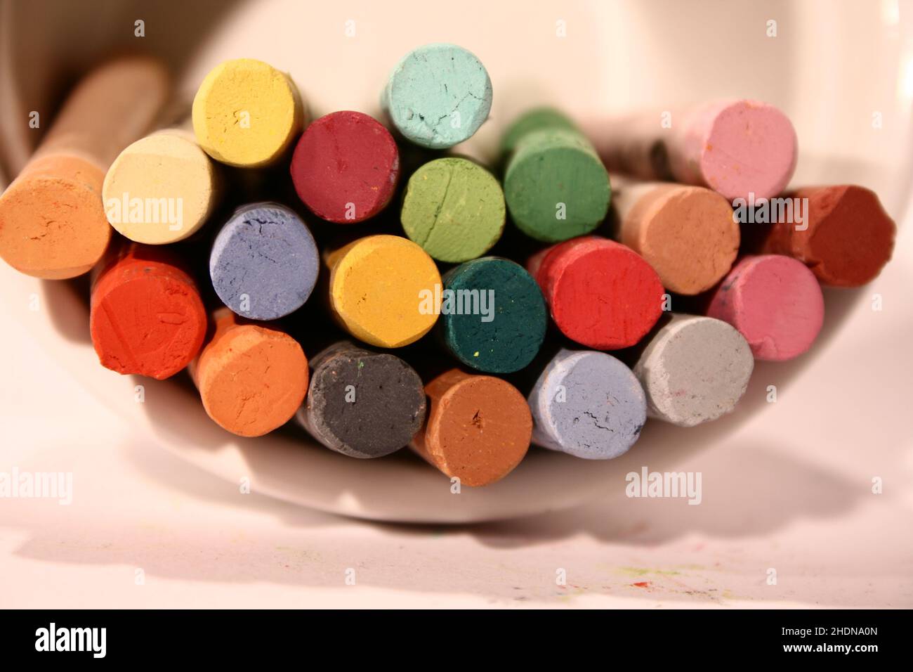 colour, chalk, pastel crayon, colours, chalks, pastel crayons Stock