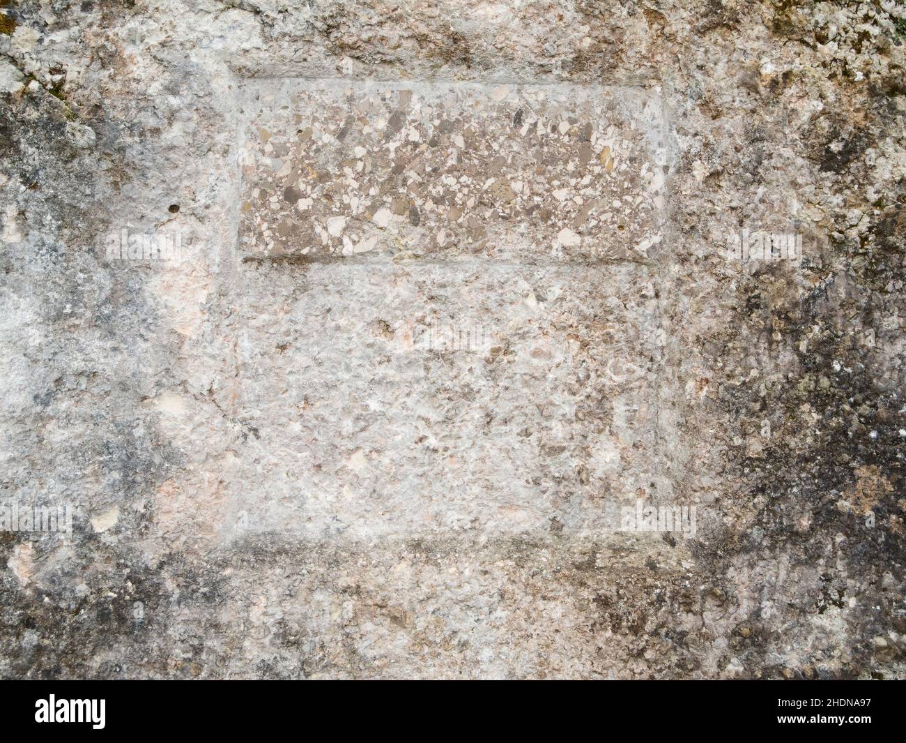 Concrete wall full rocks hi-res stock photography and images - Alamy