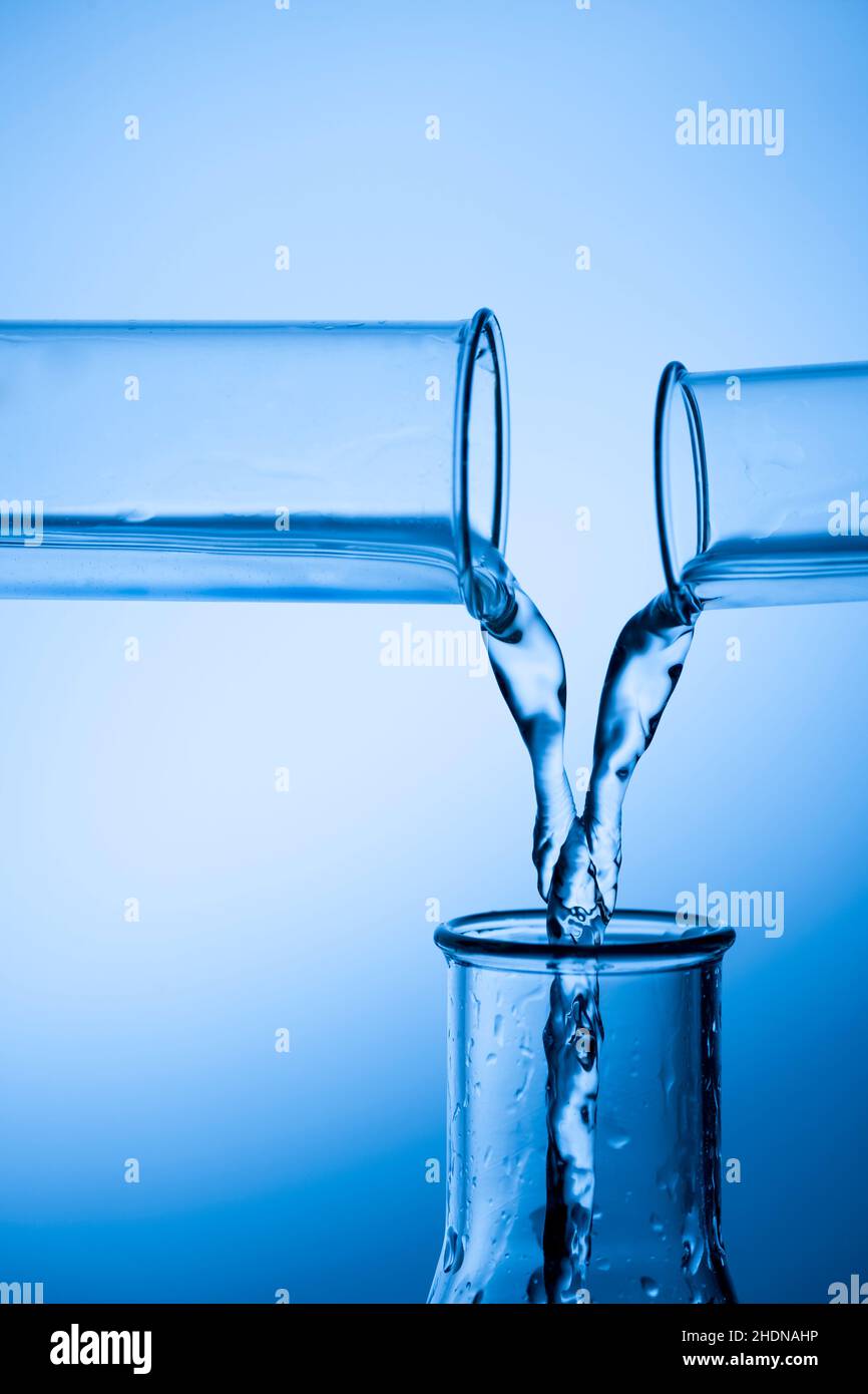 liquid, laboratory experiment, mixing, liquids, laboratory experiments