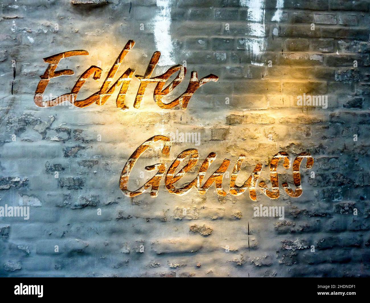 echter genuss Stock Photo