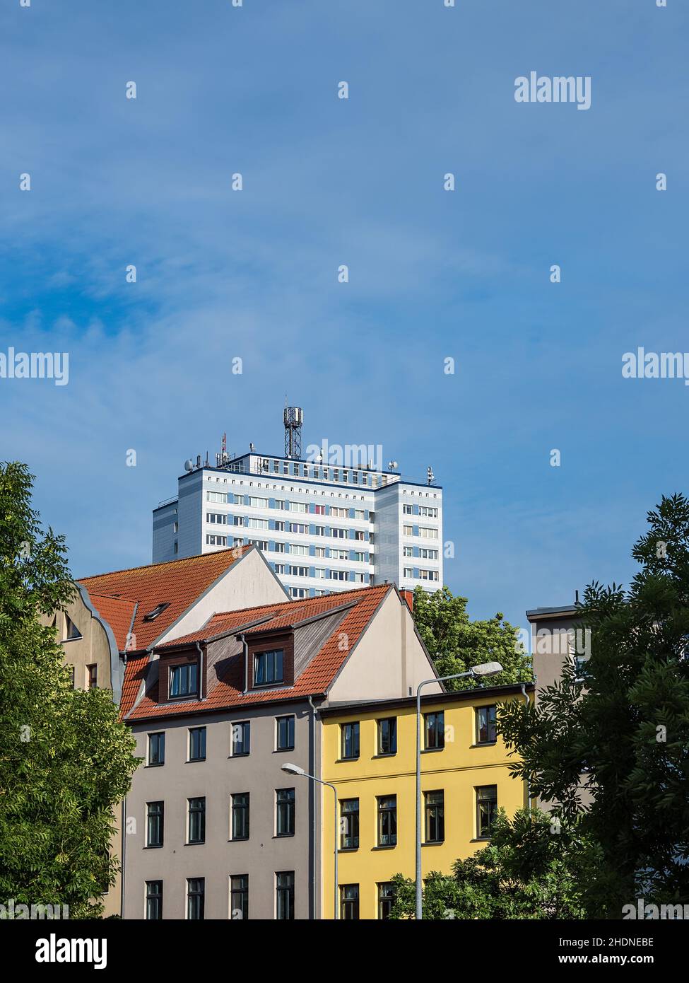 house, rostock, houses, rostocks Stock Photo Alamy