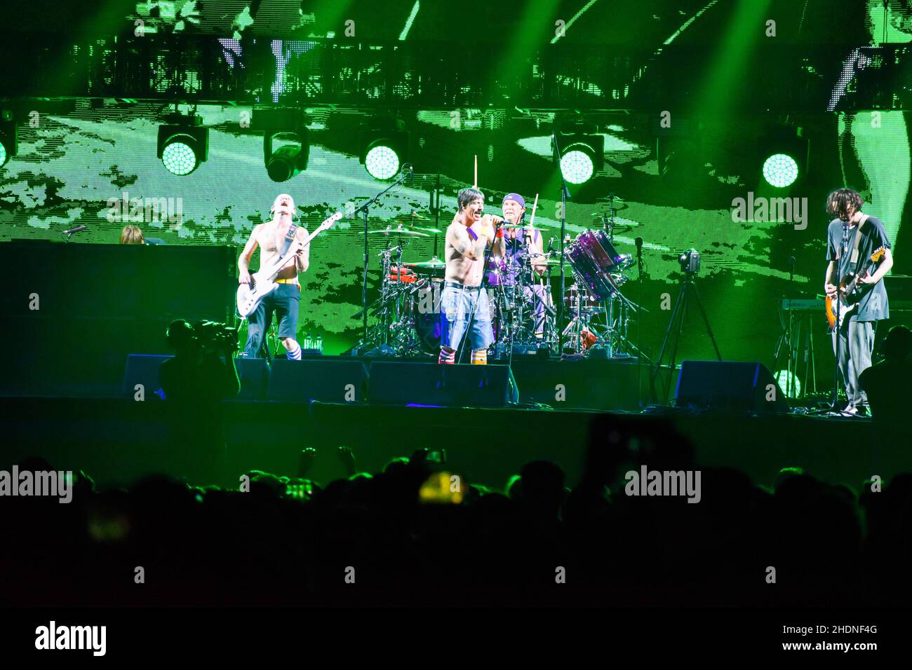 Red Hot Chili Peppers Singapore F1 2019 Stock Photo Alamy