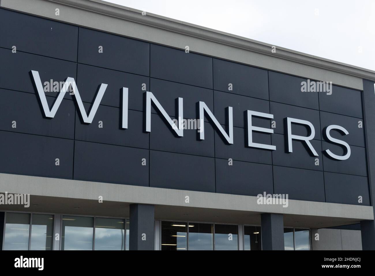 Toronto, ON, Canada December 08, 2021 View at the brand identity