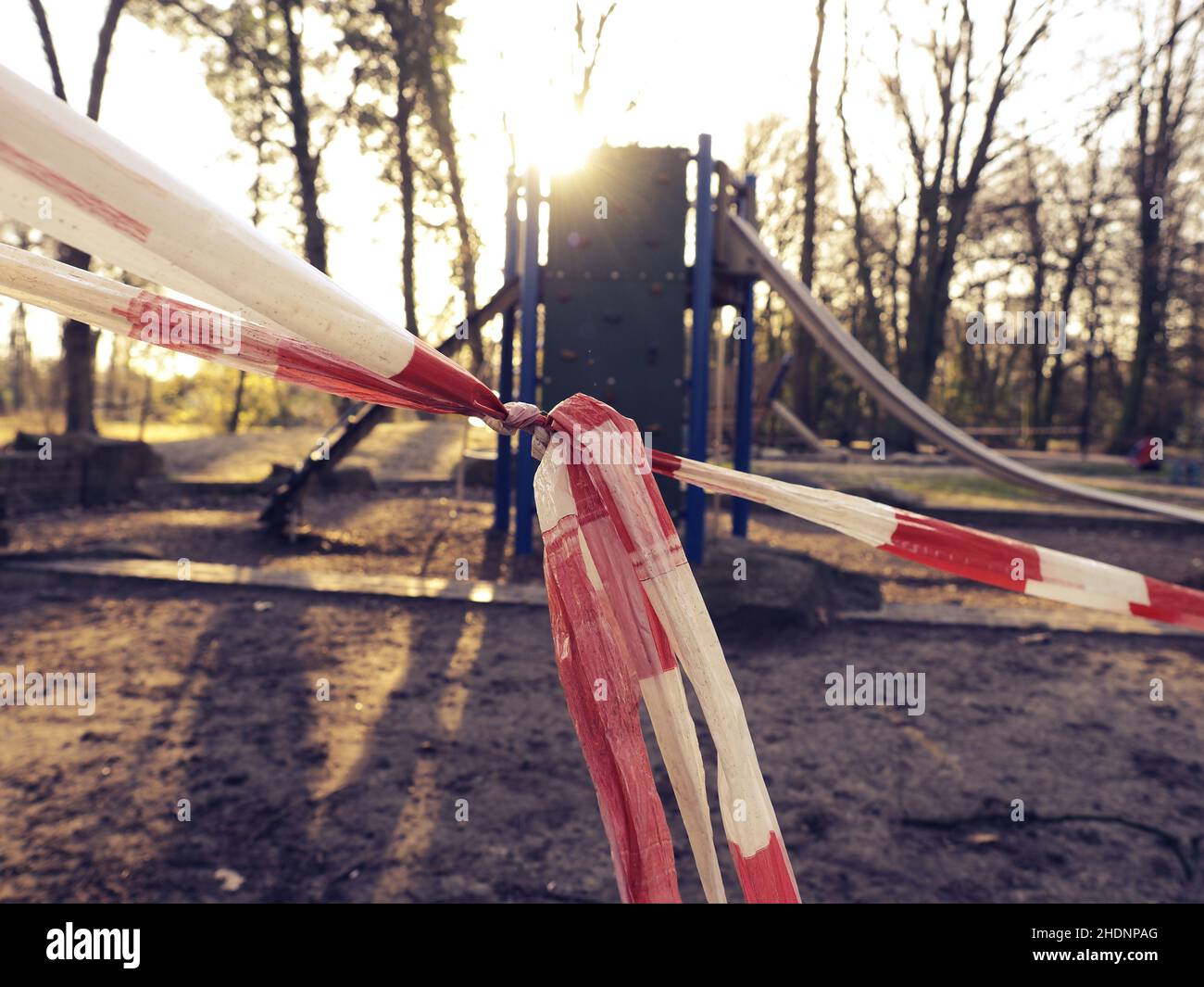 closed, playground, closeds, playgrounds Stock Photo Alamy