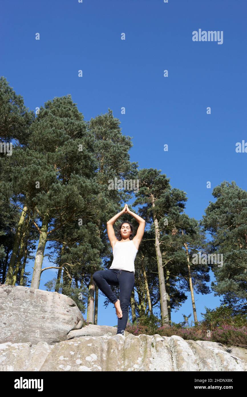 wellness & relax, balance, yoga, vrkshasana, spa treatment, wellness