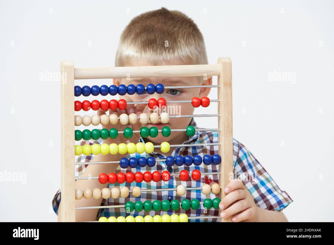 calculating, pupils, abacus, school childrens Stock Photo - Alamy