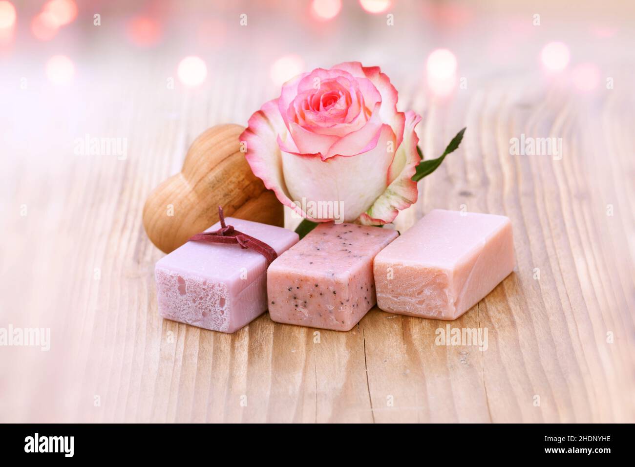 Square Soap Roses Rose soaps hi-res stock photography and images - Alamy