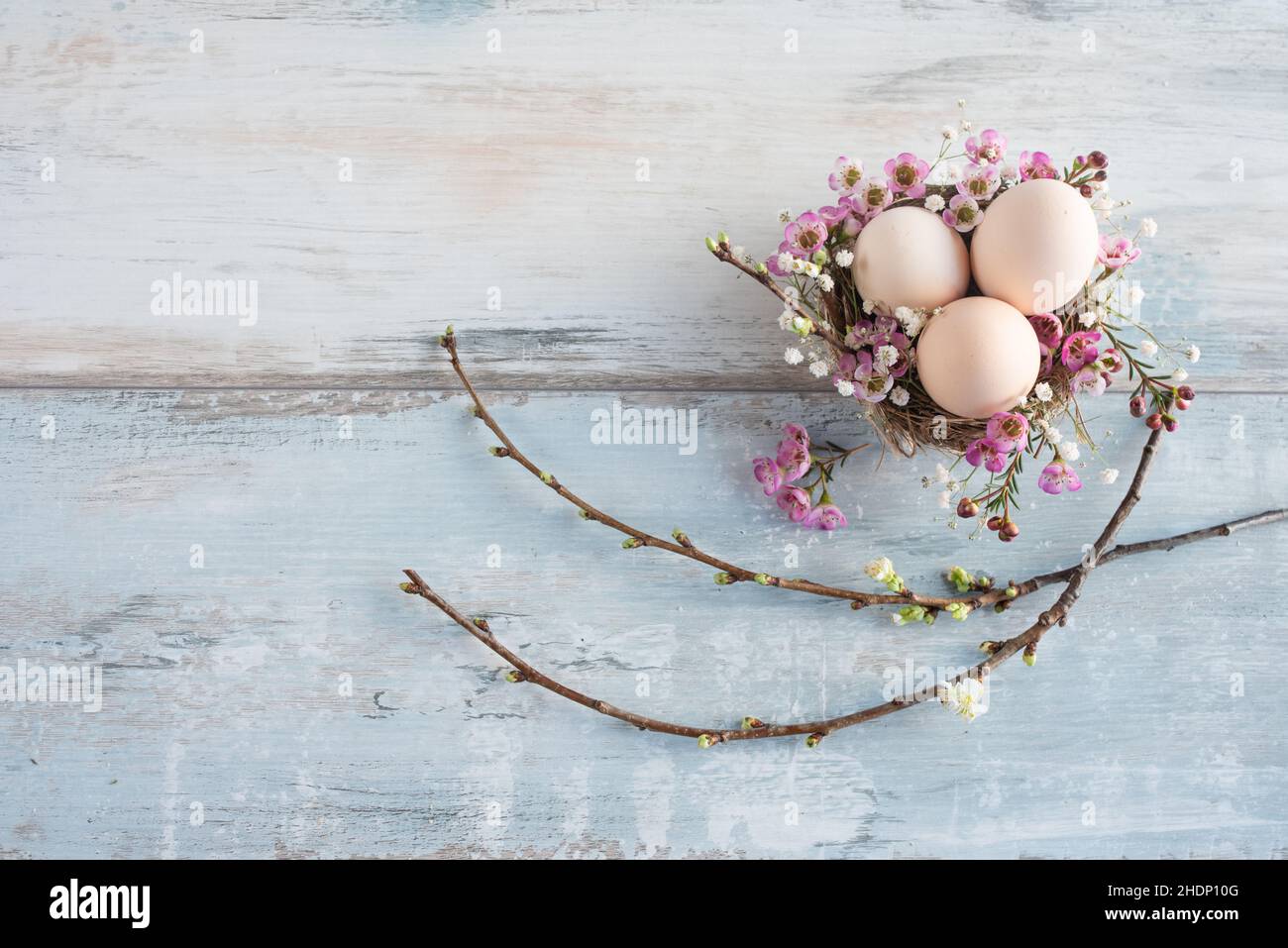 easter, easter nest, easter decoration, easters, easter decorations Stock Photo