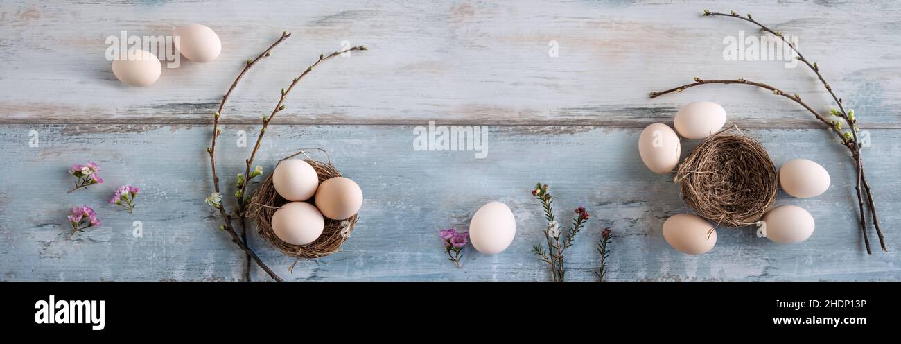 easter, easter egg, easter nest, easter decoration, easters, easter eggs, easter decorations Stock Photo
