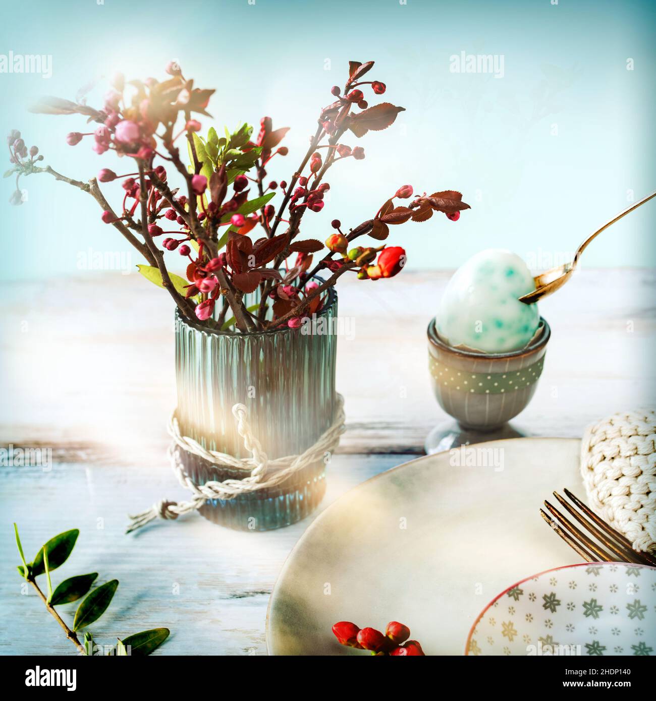 easter, spring, easter eggs, breakfast, still life, easter breakfast, easters, easter egg, breakfasts, still lifes, easter breakfasts Stock Photo