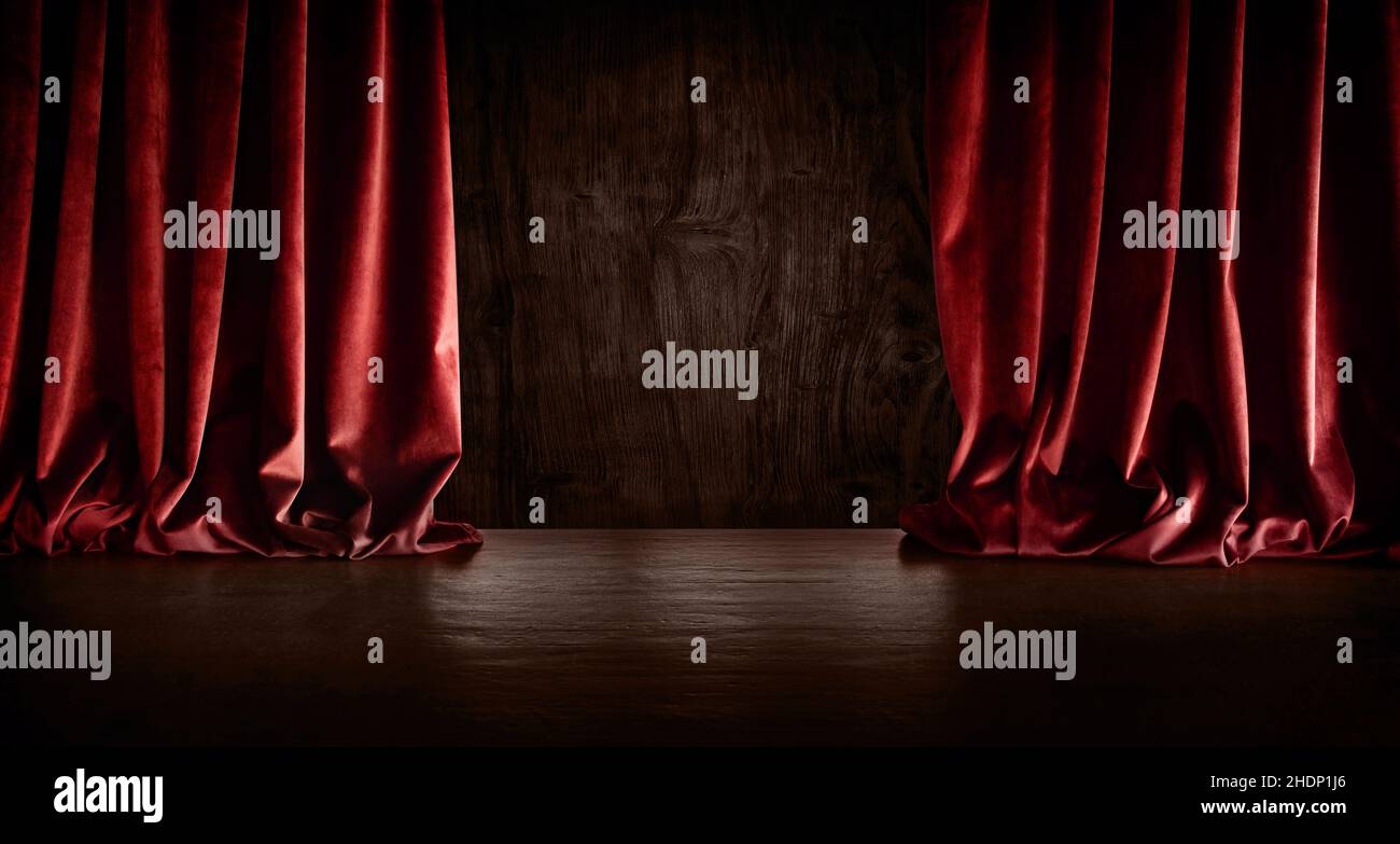 stage, curtain, stages, curtains, drape Stock Photo Alamy