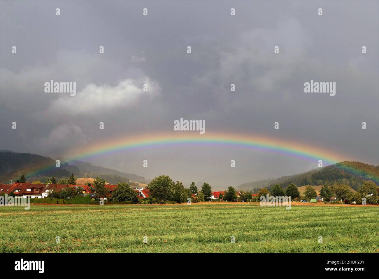 rainbow, rainbows Stock Photo