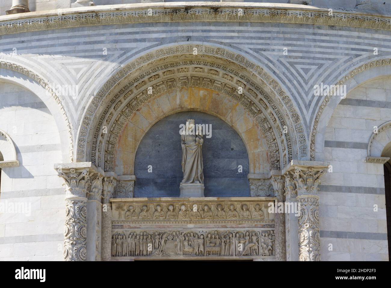baptistery, pisa cathedral, baptisteries Stock Photo