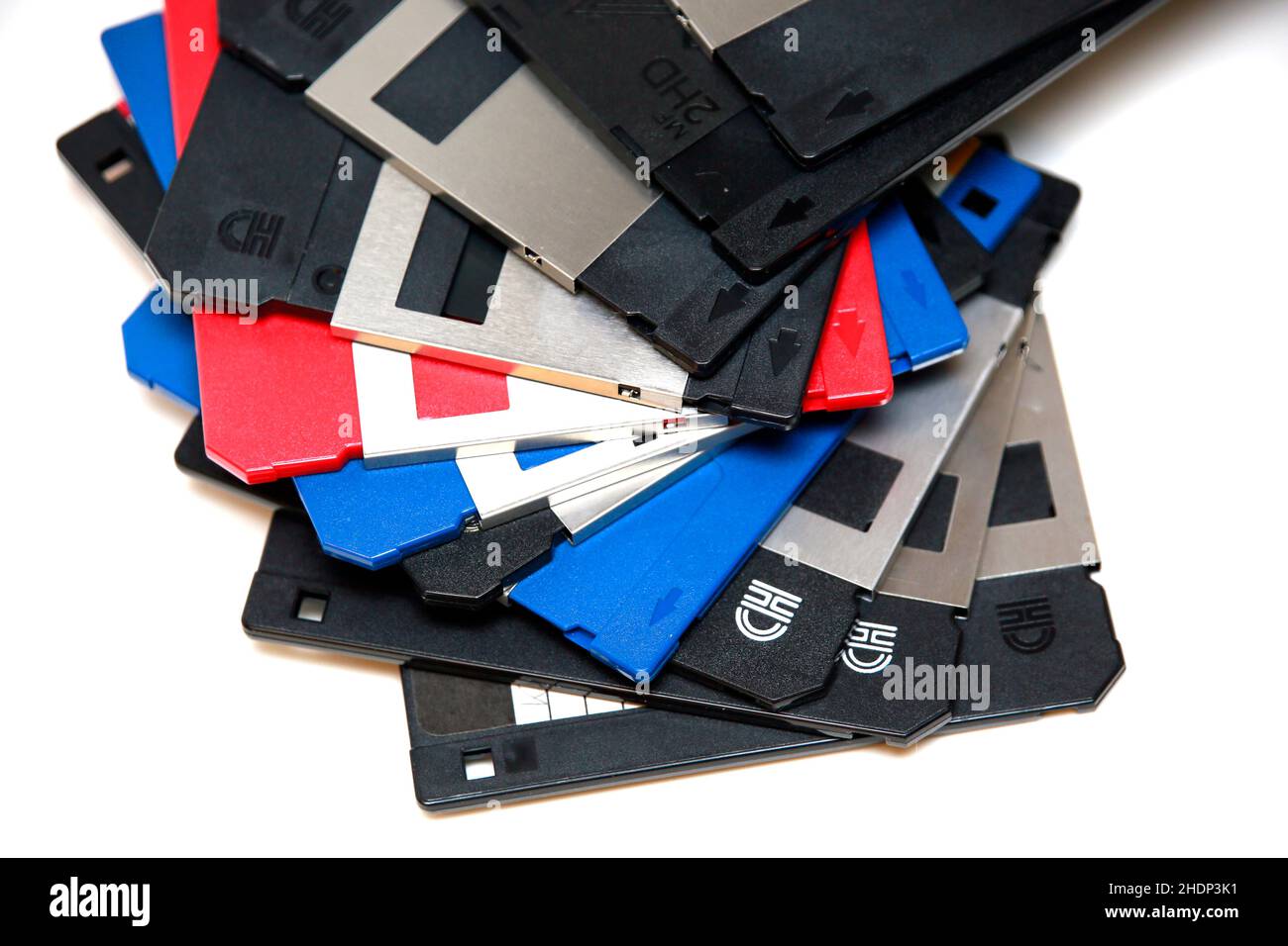 disk, floppy disk, disks, floppy disks Stock Photo