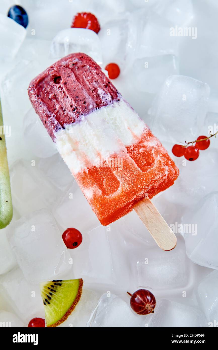 popsicle, ice cream, popsicles, ice creams, icecream, icecreams Stock