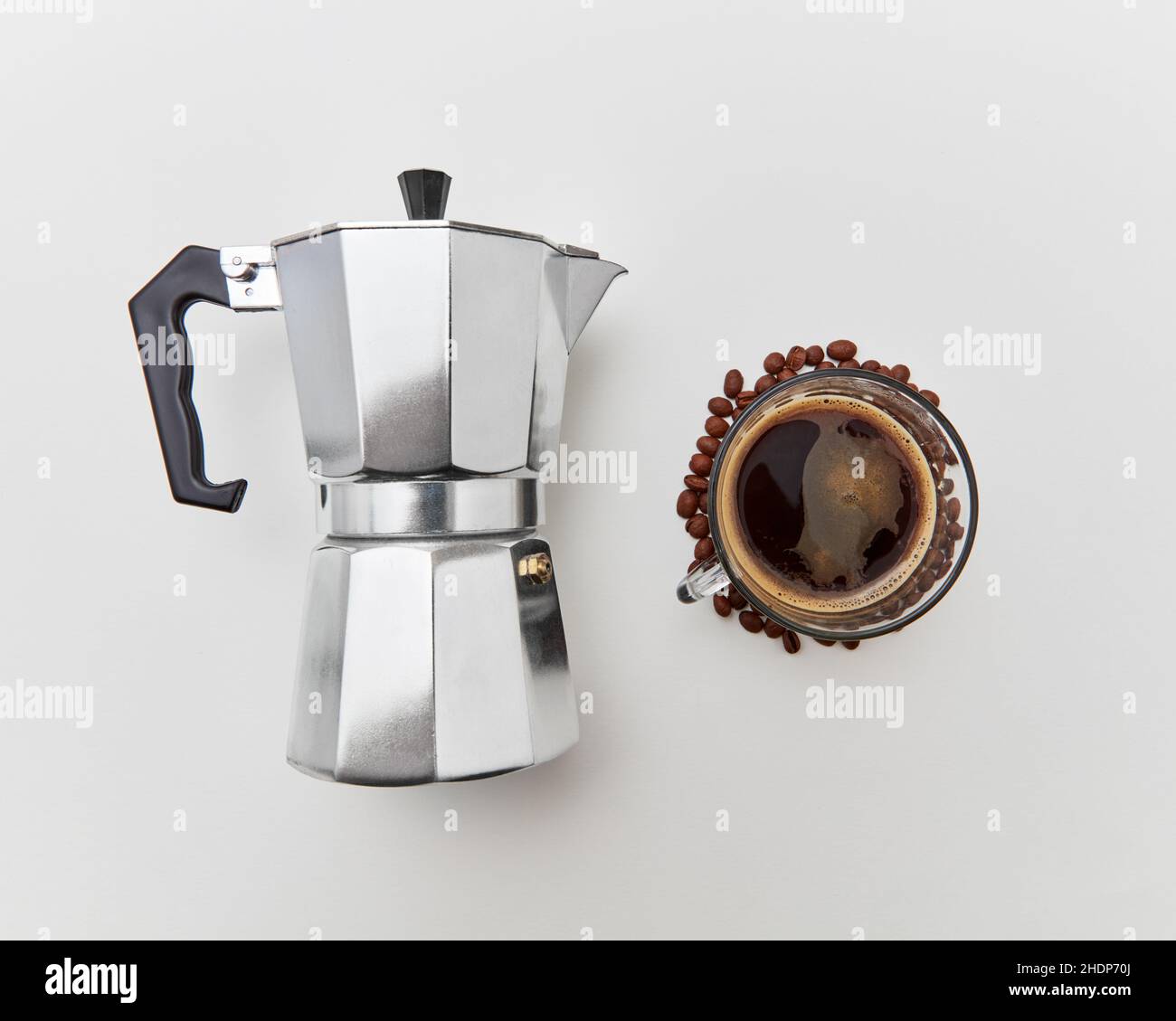 espresso, espresso pot, espressos, espresso pots Stock Photo