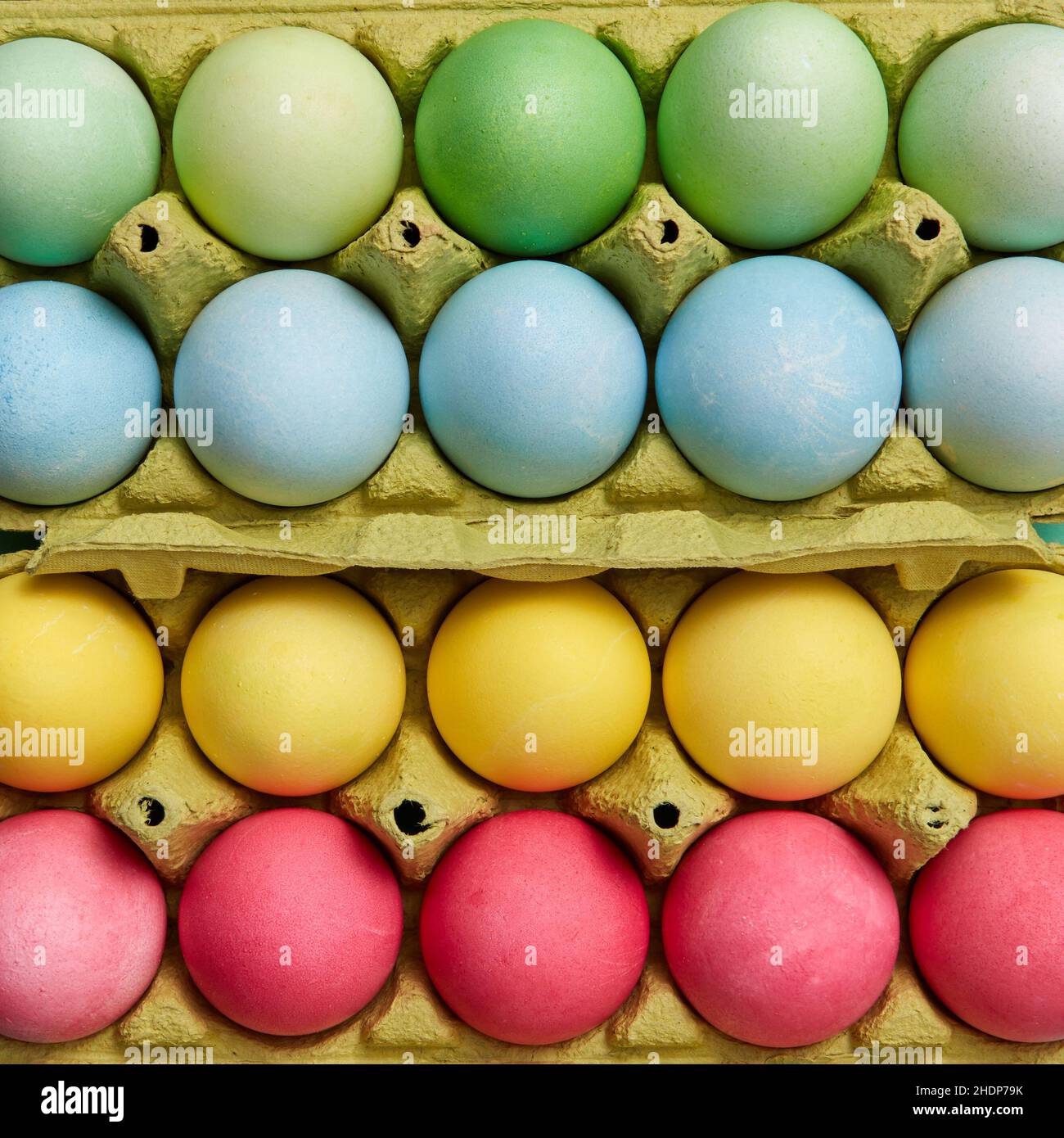 multi colored, easter eggs, multi coloreds, easter egg Stock Photo