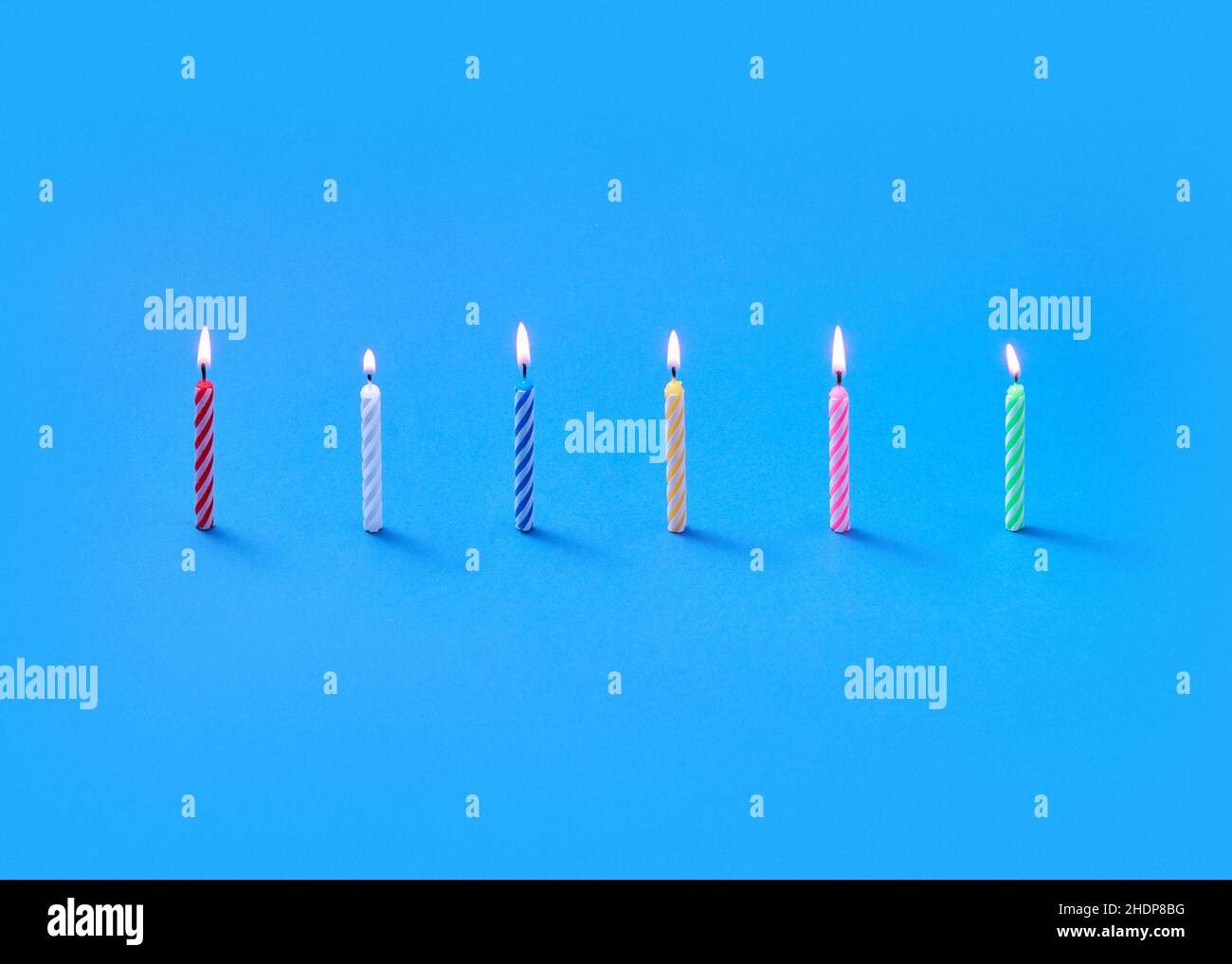 burning, birthday candle, birthday candles Stock Photo Alamy