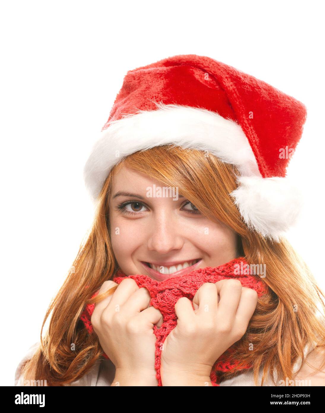 santa hat, mrs claus, christmas, santa hats, merry christmas, x-mas, xmas Stock Photo
