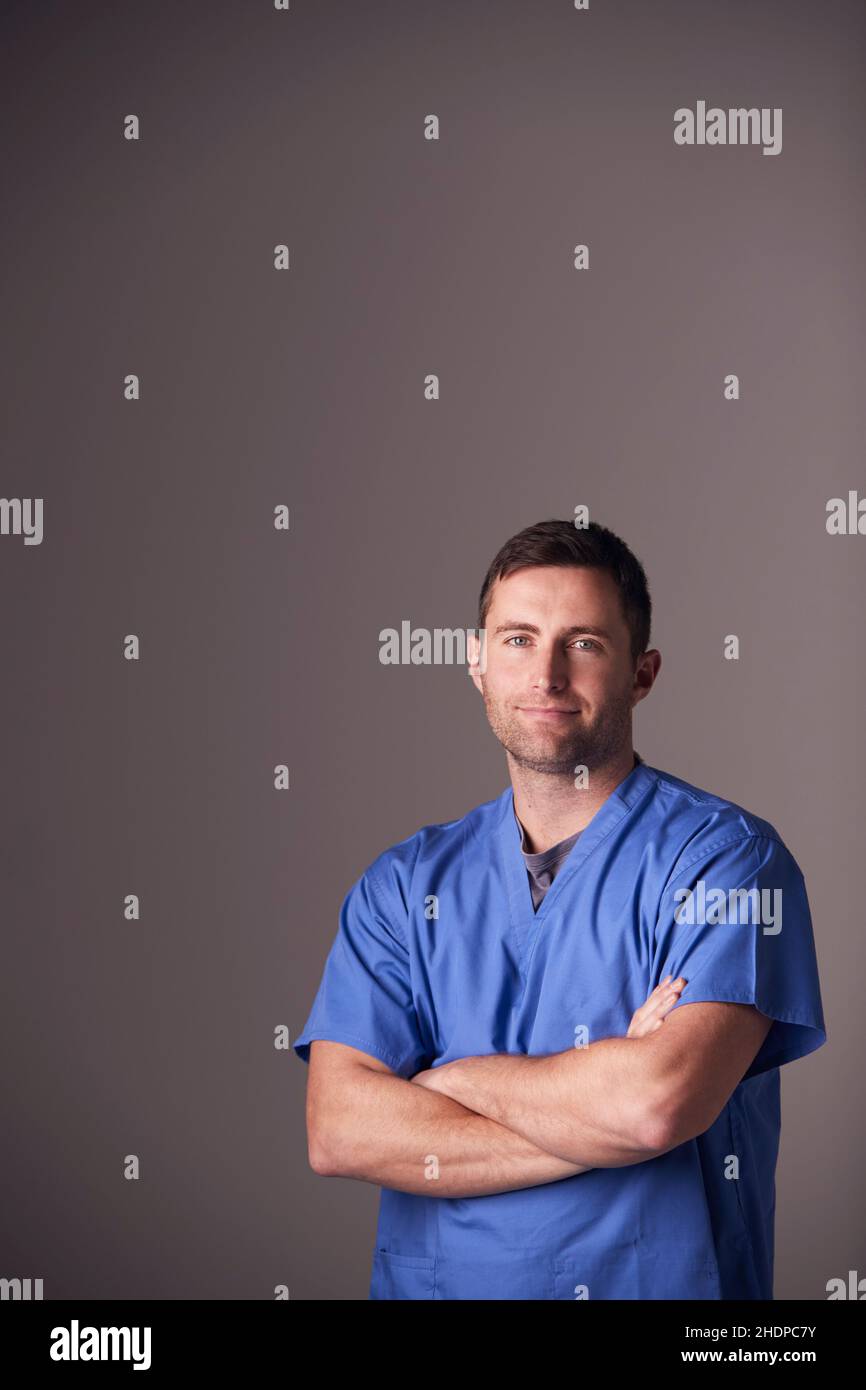 portrait, nurse, caretaker, portraits, nurses Stock