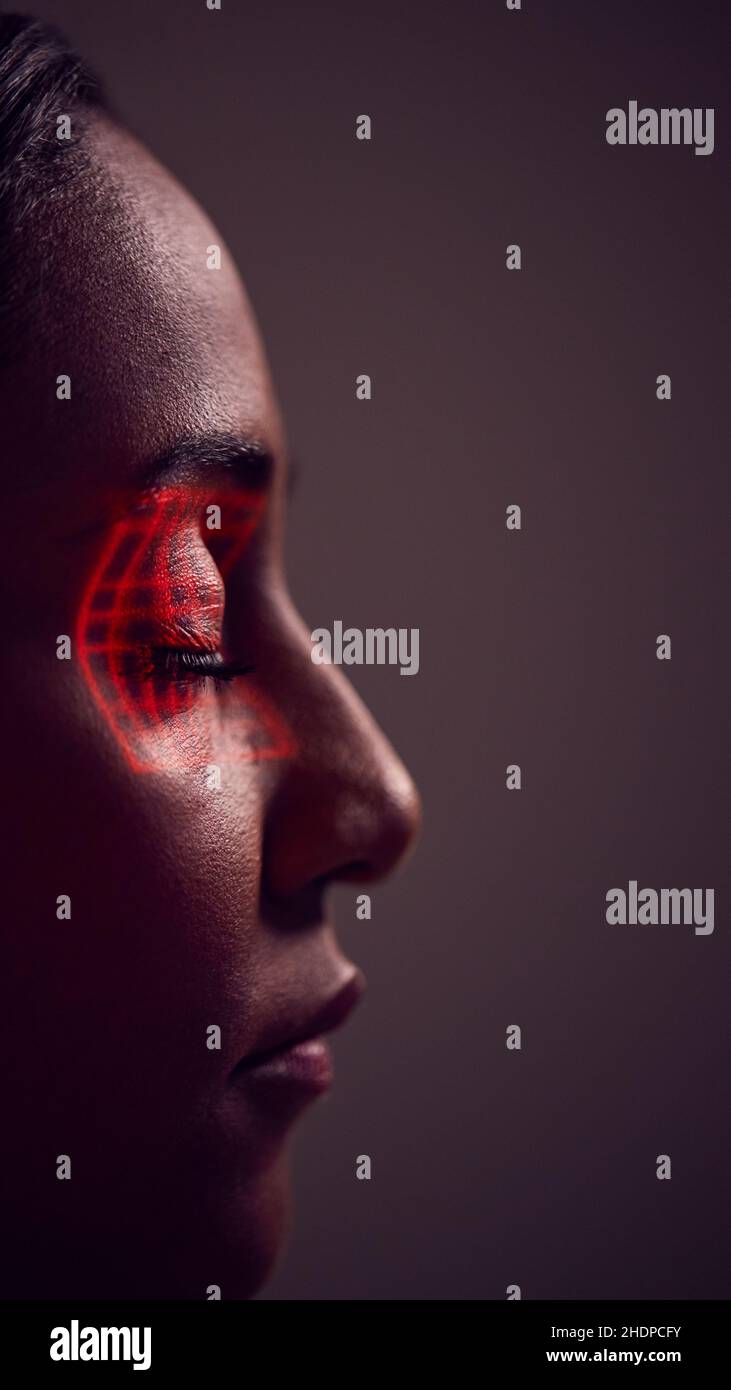 closed eyes, coding, closed eye Stock Photo - Alamy