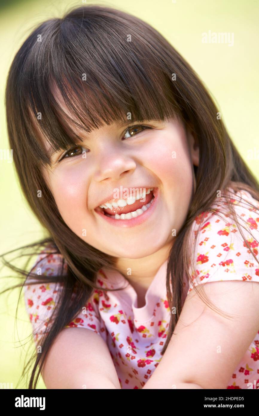 child, girl, laughing, cheerful, children, childs, kid, kids, girls, laugh, smiling, cheerfuls Stock Photo