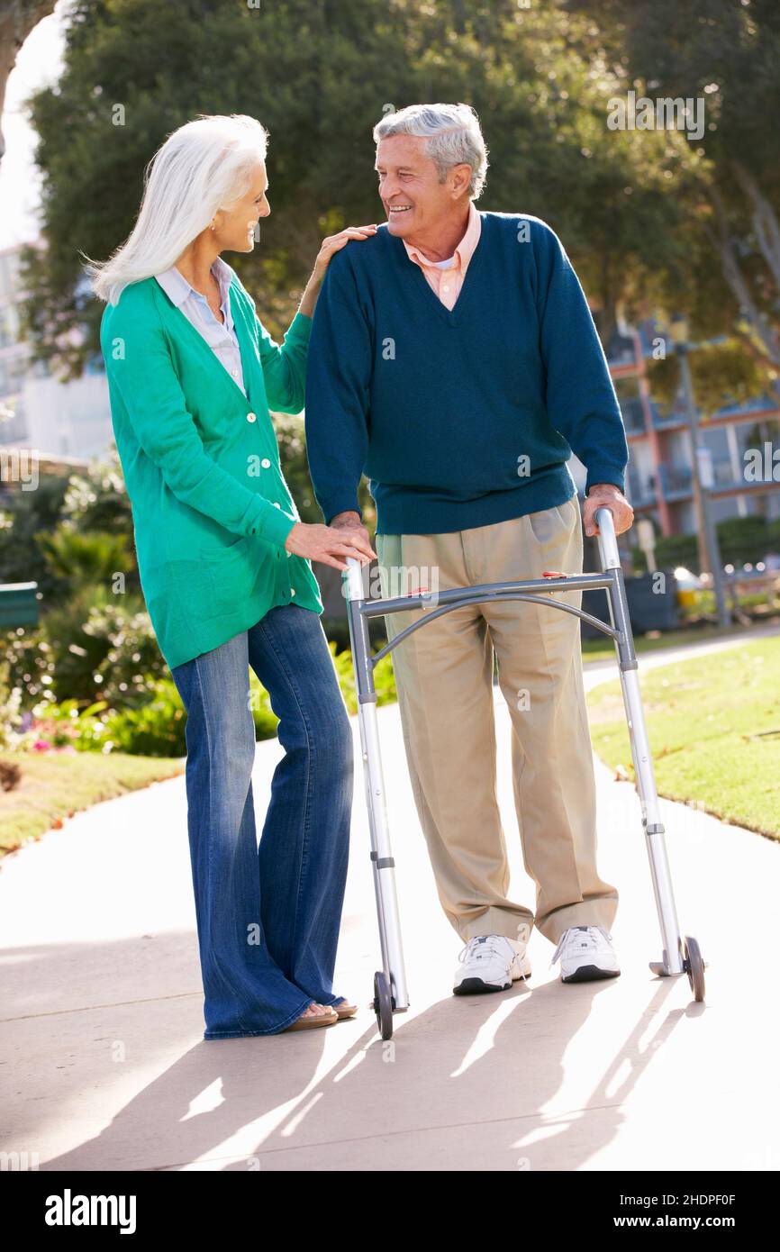 senior, walker, physical therapy, elderly, old, seniors, walkers