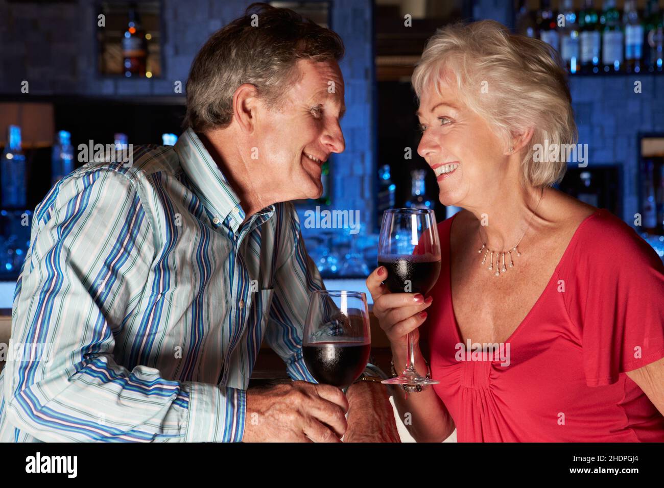 flirting, relationship, date, older couple, relationships, relationsships, dates, older couples Stock Photo