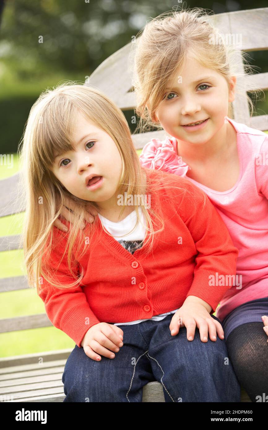 childhood, siblings, sisters, Down syndrome, childhoods, children, kid