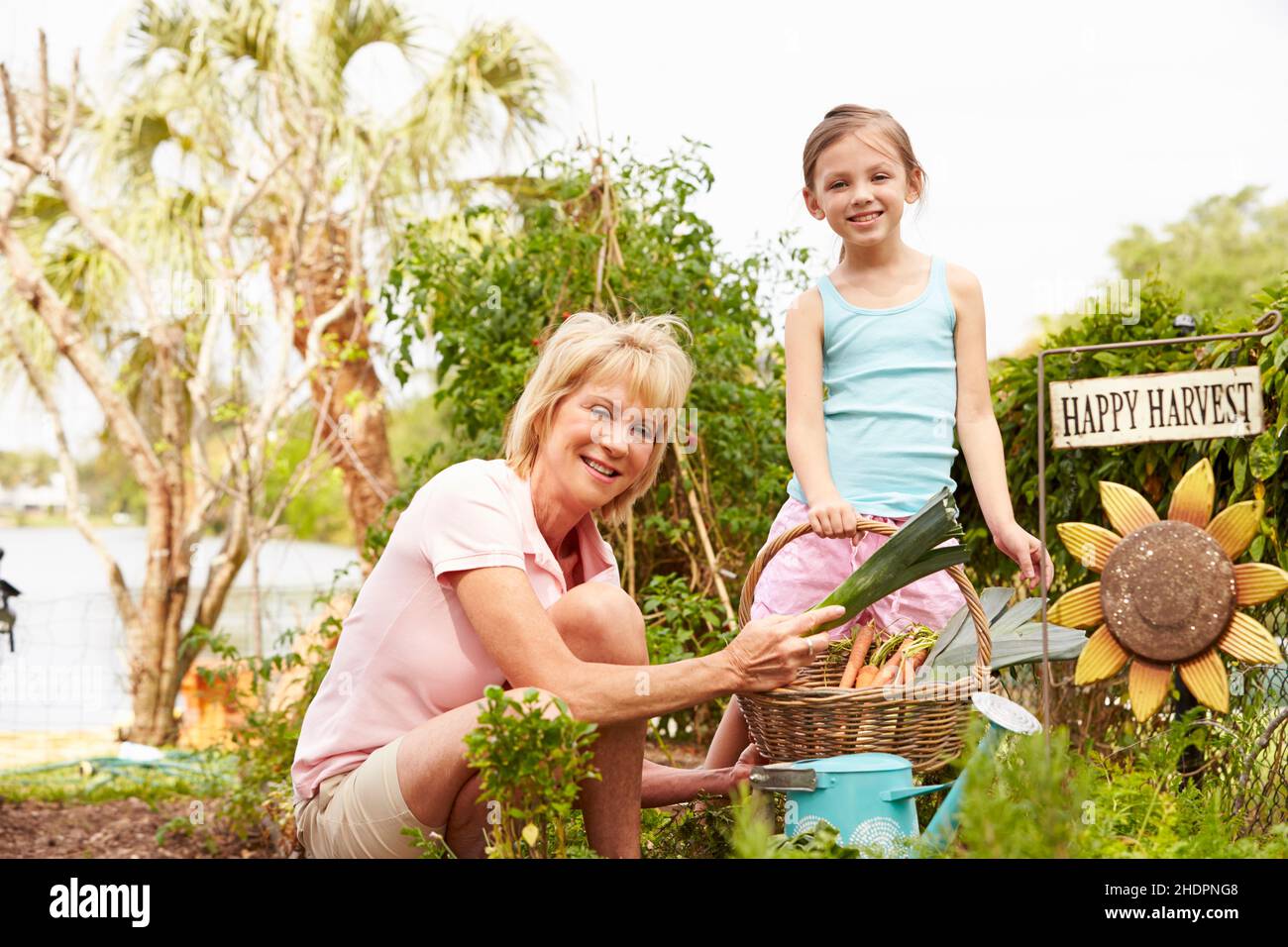grandmother, garden, gardening, grandchild, grandma, grandmothers
