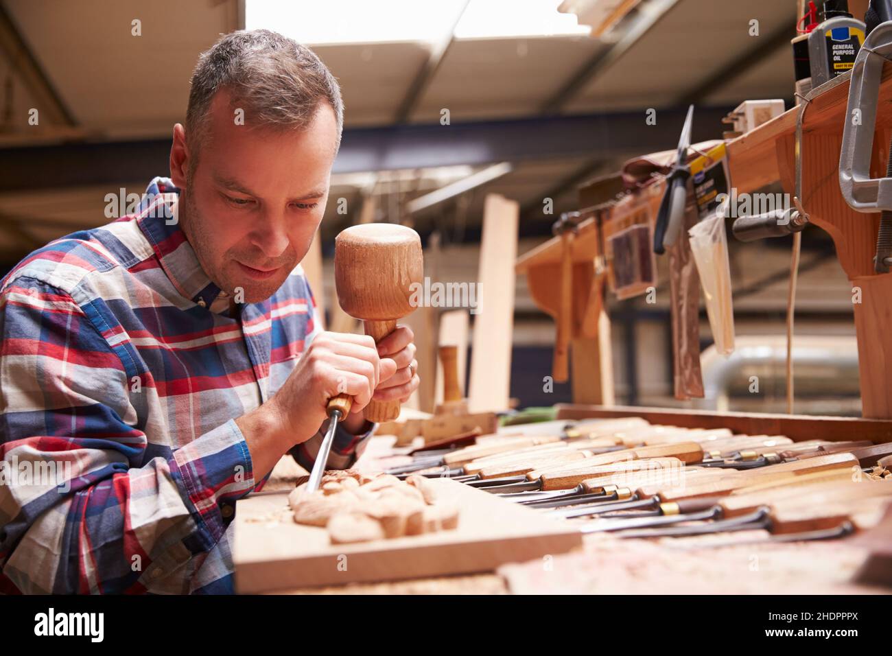 craft, woodworking, carving, chisel, carpenter, crafts, carvings, chisels, carpenters Stock