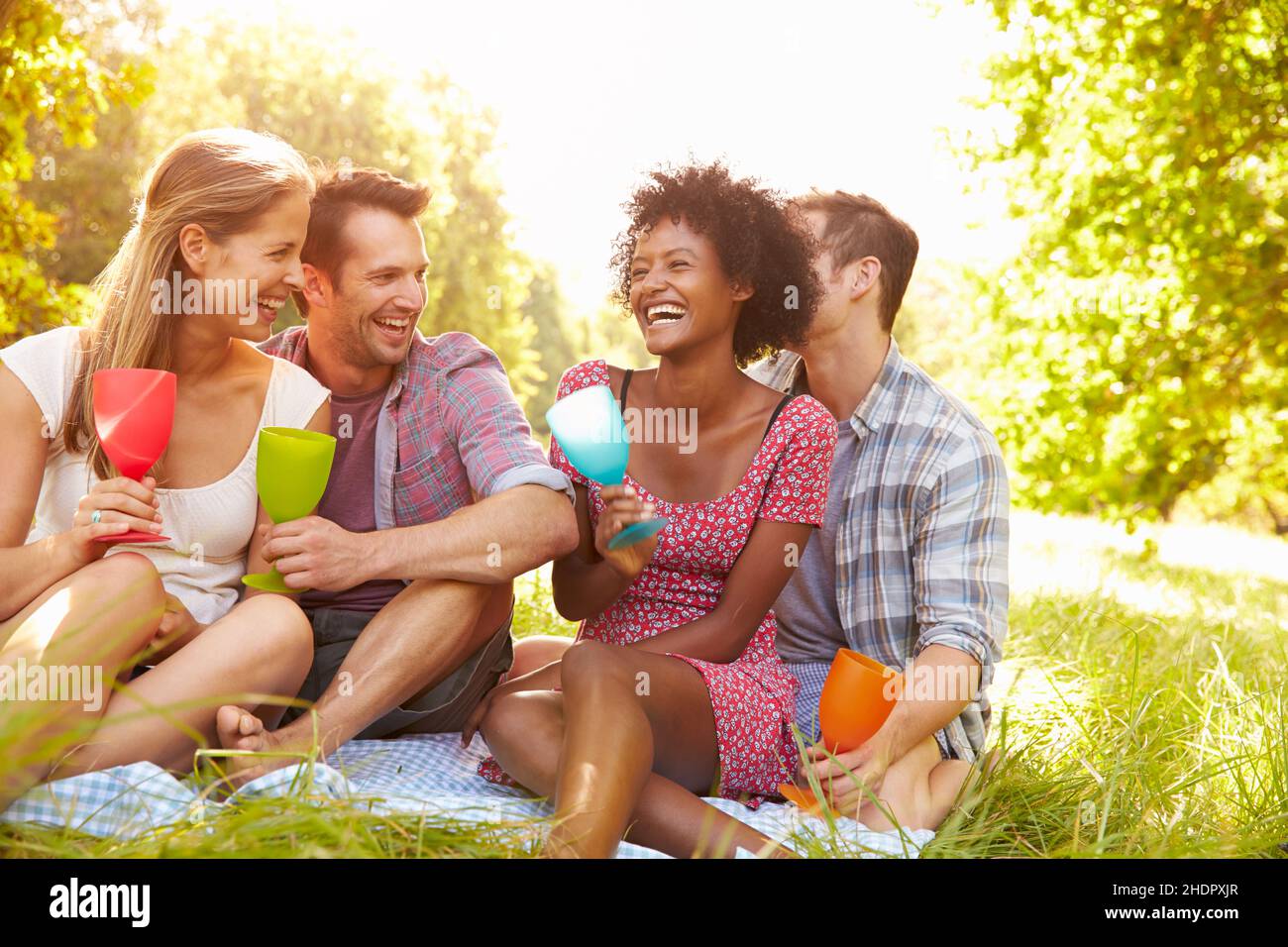 picnic, friends, couple, picnics, friend, couples Stock Photo Alamy