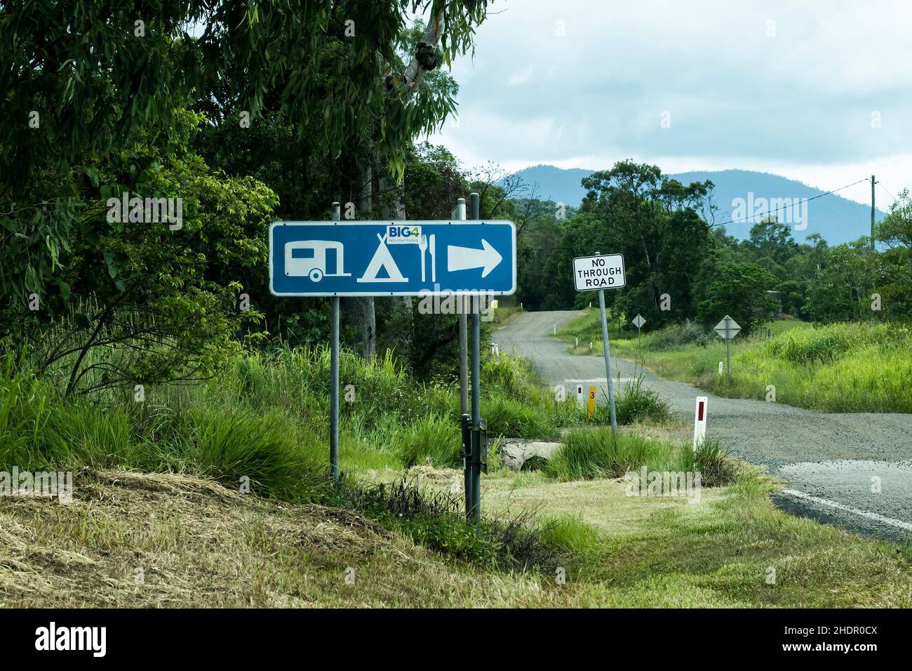 Airlie Beach, queensland, Australia January 2022 Caravan park