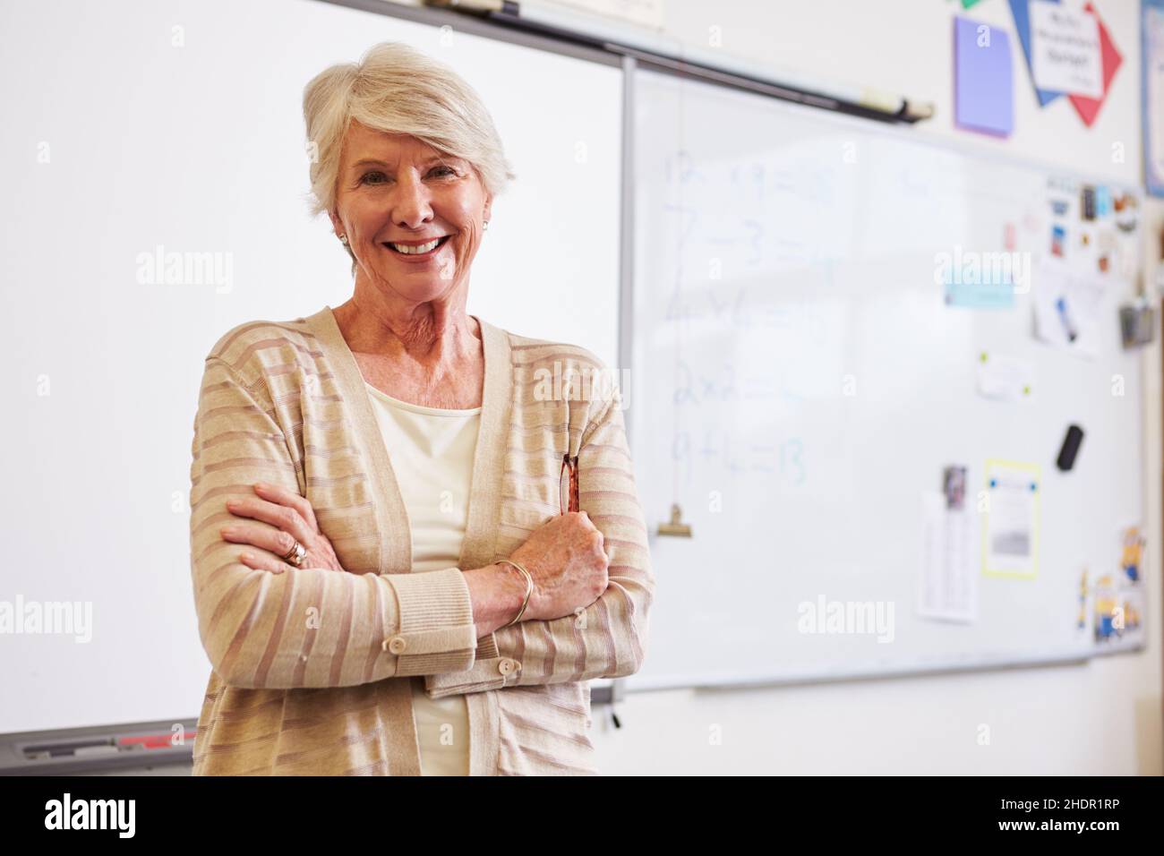 Teacher, Classroom, School Presenter, Teachers, Classrooms Stock Photo ...