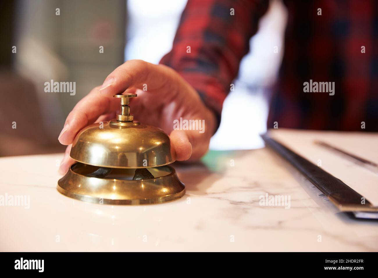 Retro service bell hi-res stock photography and images - Alamy