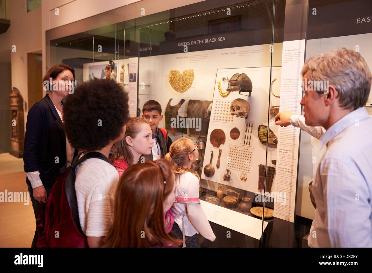 museum visit, school class, museum visits Stock Photo - Alamy