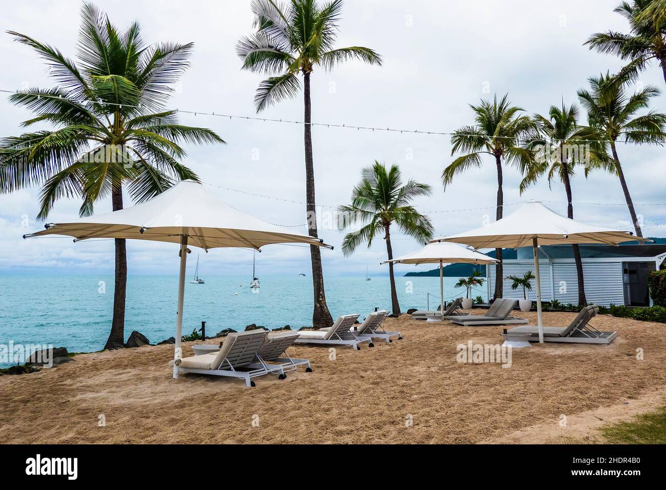 Airlie Beach, queensland, Australia January 2022 The beach of luxury