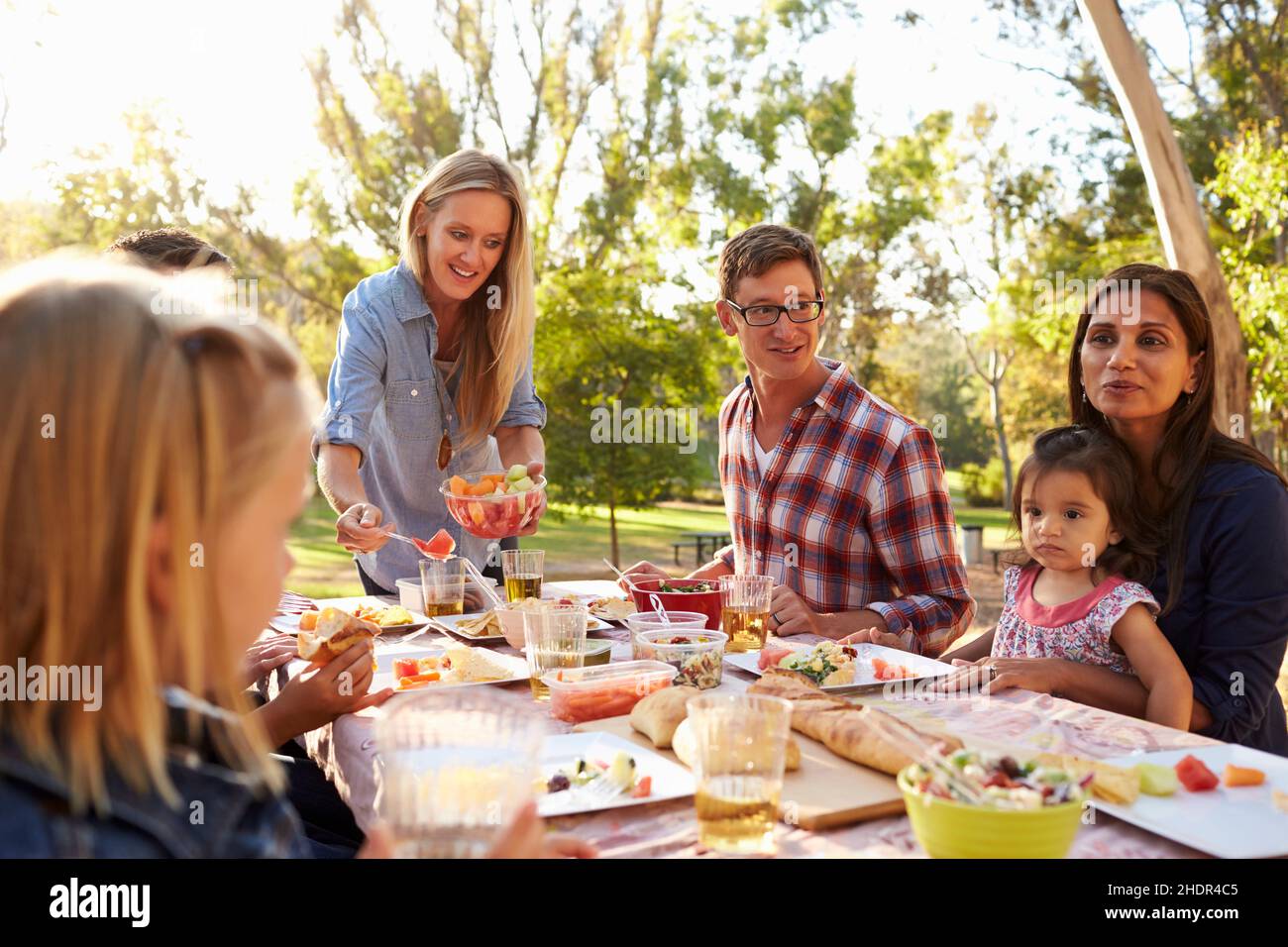 park, meal, picnic, parks, meals, picnics Stock Photo Alamy