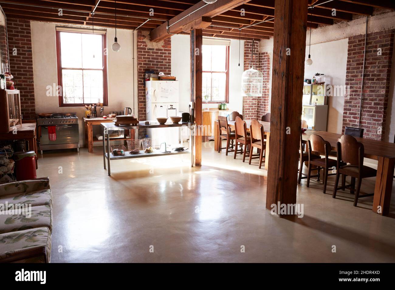 modern, loft apartment, eat-in kitchen, moderns, loft apartments ...